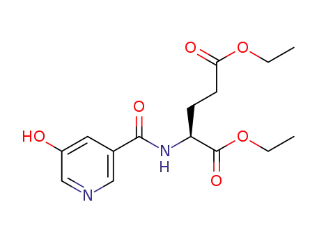 diethyl N-(5-hydroxynicotinoyl)-L-glutamate
